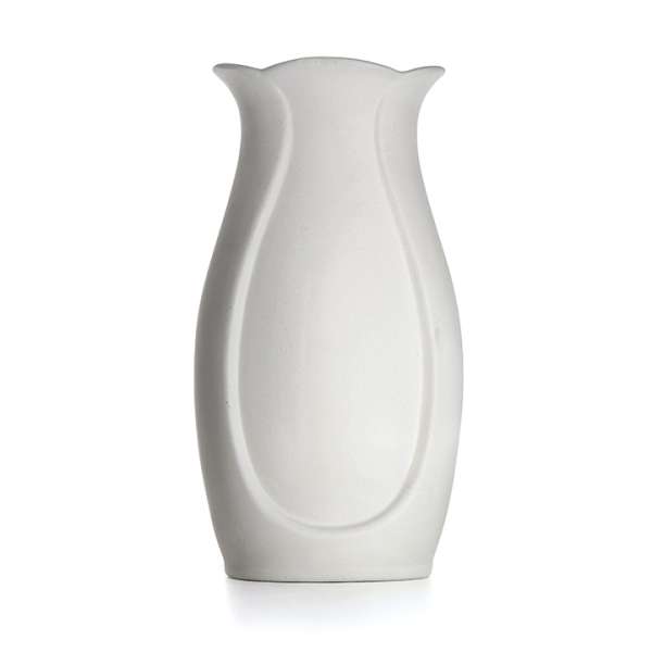 Váza - égetett agyag félkész termék - 16x8x31 cm (Vázafestészet)