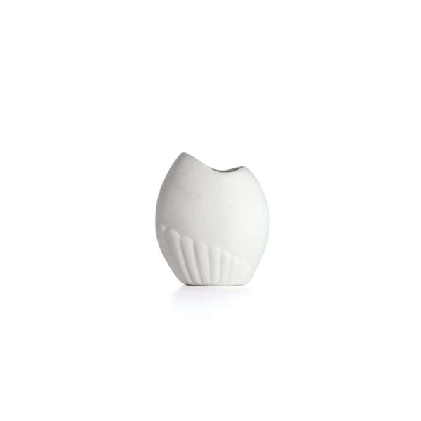 Váza - égetett agyag félkész termék - 10x4.5x10 cm (Vázafestészet)