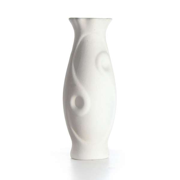 Váza -  égetett agyag félkész termék - 8x21 cm (Vázafestészet)