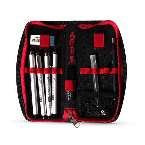 Grafikus tollak COPIC Multiliner / College szett tolltartóban (COPIC)