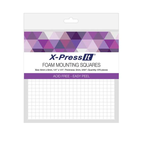 Habosított ragasztó kockák  X-Press It  (Kétoldalas habosított ragasztó)