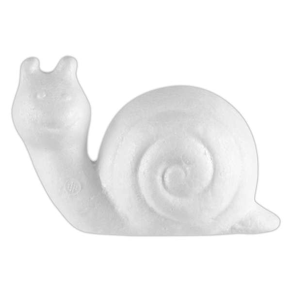 Polisztirol csiga 130 mm (Polisztirol komponensek dekorálásra)