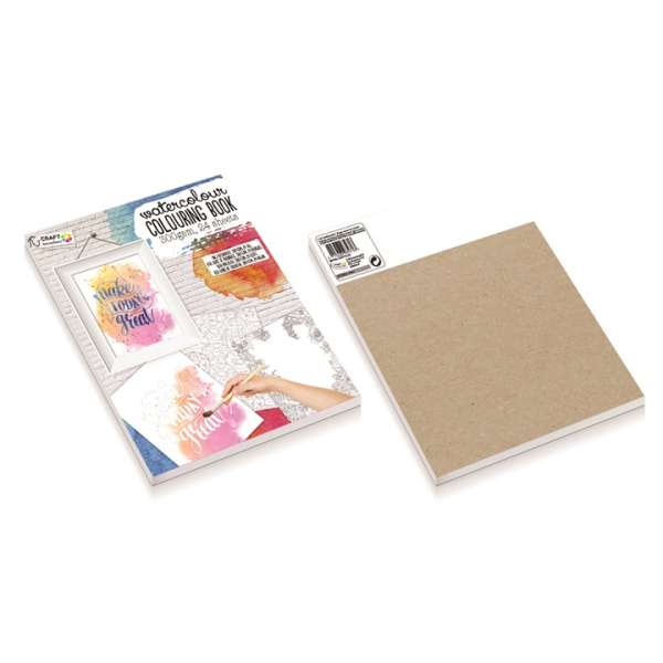 Akvarell festőtömb Craft Sensations 20x24.7 cm - 24 lapos (akvarell)