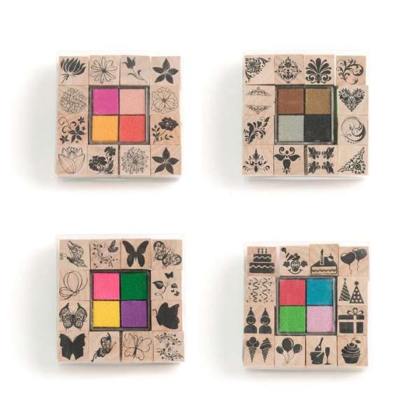 Dekoratív pecsételők | különféle motívumok (Pecsételők cardmaking-hez)