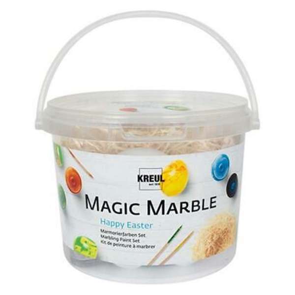 Márványozó készlet Kreul Magic Marble Happy Easter (márványozó készlet)