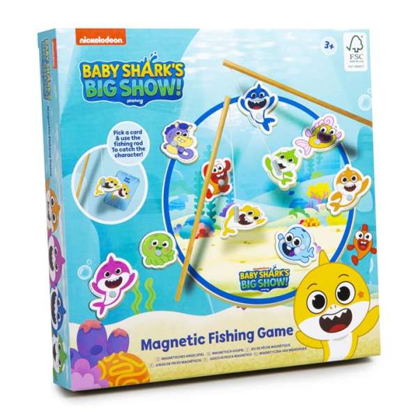 Baby Sharks társasjáték Horgászat (mágneses játék)