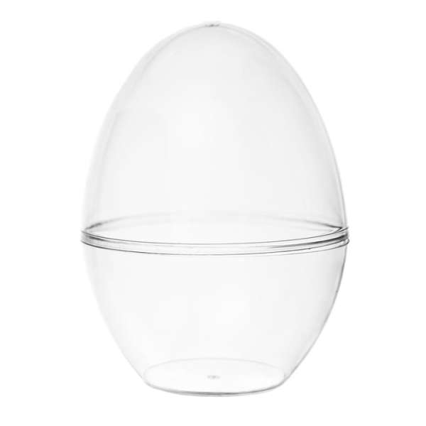 Akril tojás szétnyitható 12 cm - 5db