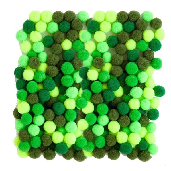 Akril Pom Poms, 1 cm - 120 db | Különböző színekben | Various Colors