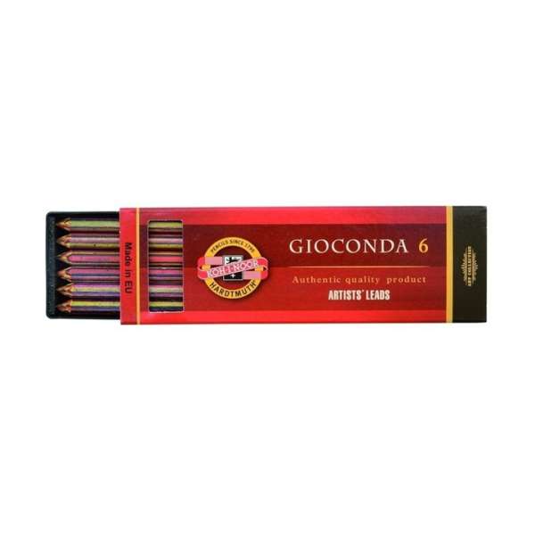 Gioconda Magic színes ceruzák 5.6mm / 6 darabos készlet