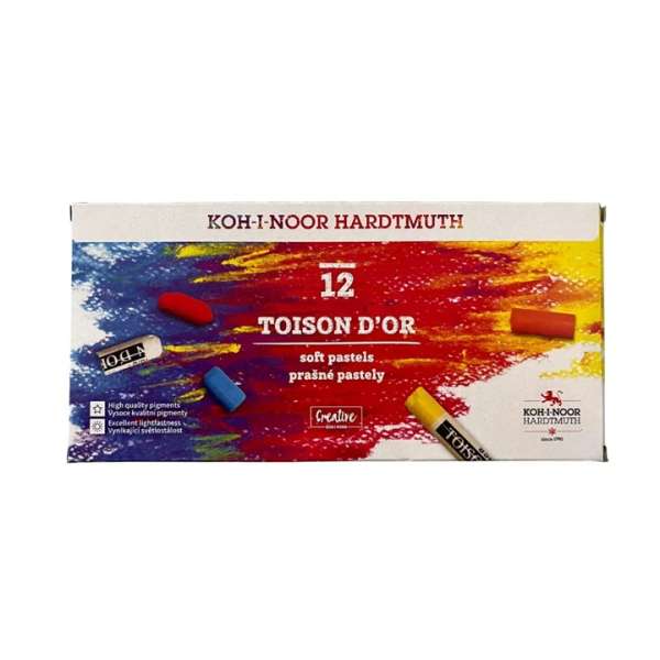 KOH-I-NOOR művész pasztellkréták / 12 db