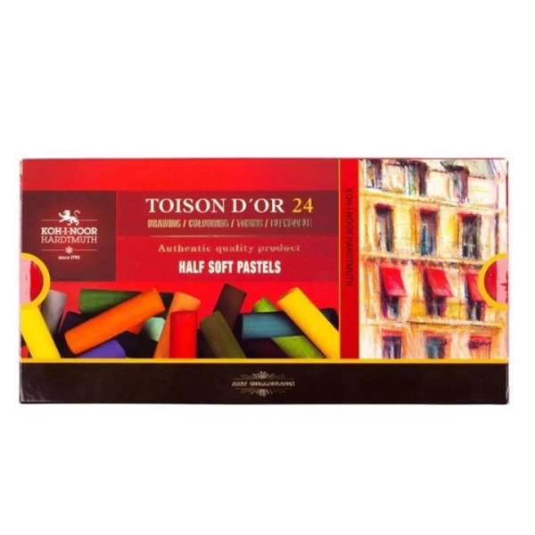 Toison d'Or Half Soft pasztell / 24 db