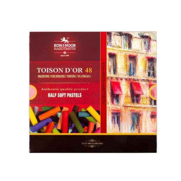 Toison d'Or fél lágy pasztellkréták / 48 db