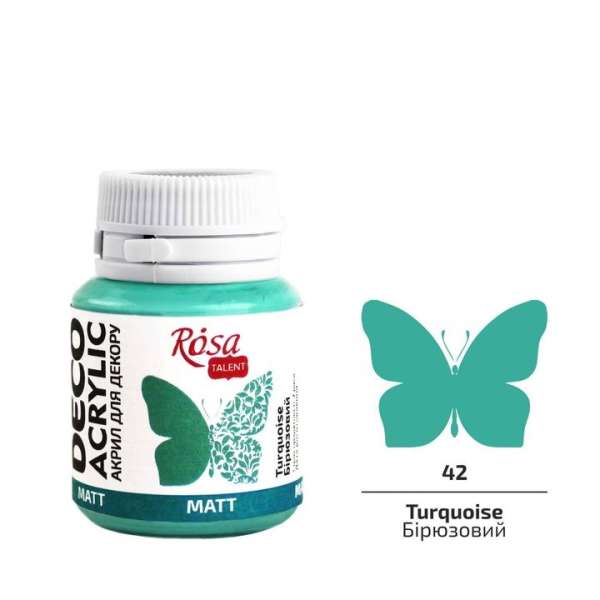 Akril dekorációhoz, MATT, 20 ml, ROSA TALENT | rôzne farby