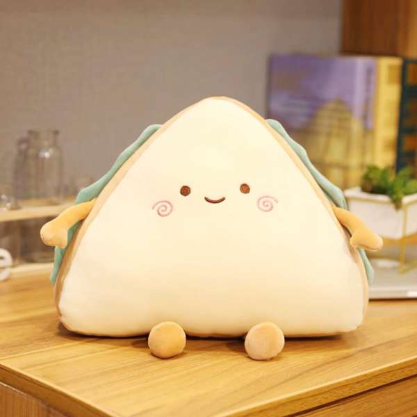 Mosolygós szendvics plüss