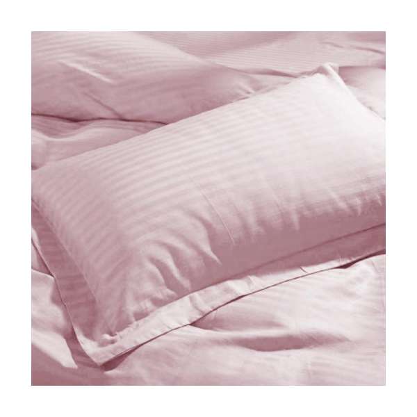 Púder rózsaszínű 2 darabos párnahuzat - 50x70 cm