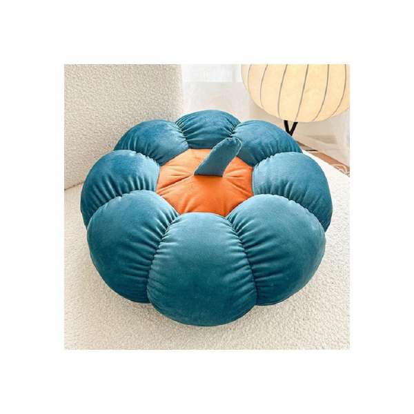 Tök alakú díszpárna - Kék