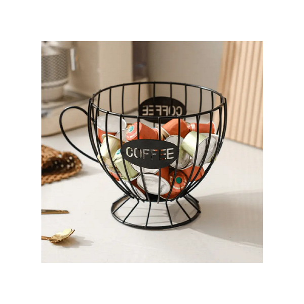 Csésze alakú kávékapszula tartó