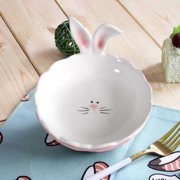 Nyuszi alakú kis tál