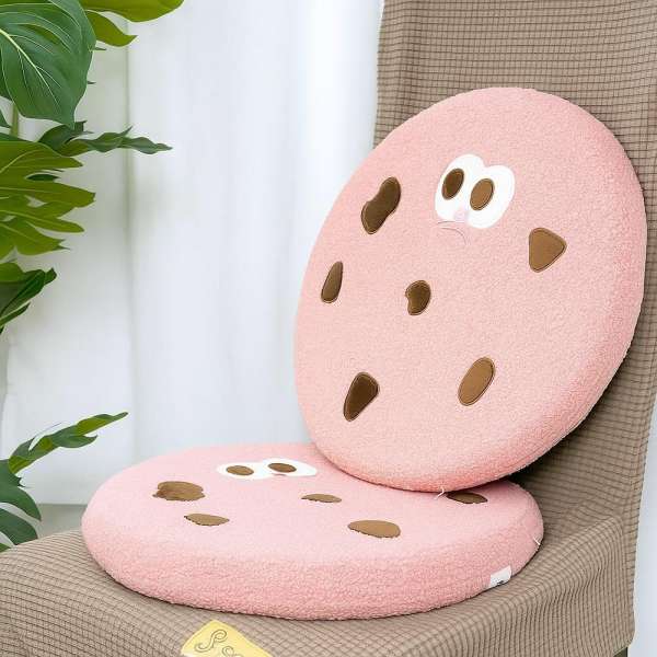 Sütemény mintás székpárna - Rózsaszín