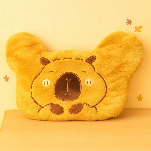 Plüss kapibara párna