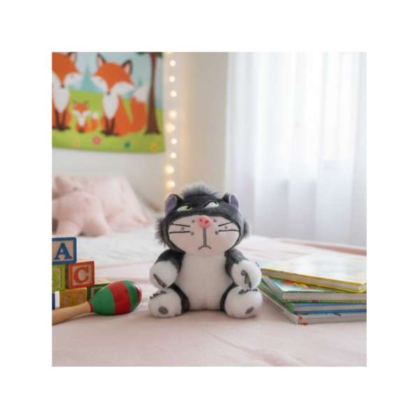 Komisz macska kulcstartó