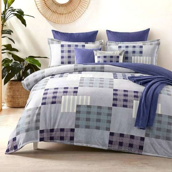 Blue fram 7 részes flanel ágyneműhuzat