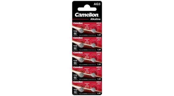 Camelion AG3 / LR41 Alkáli Gombelem B10