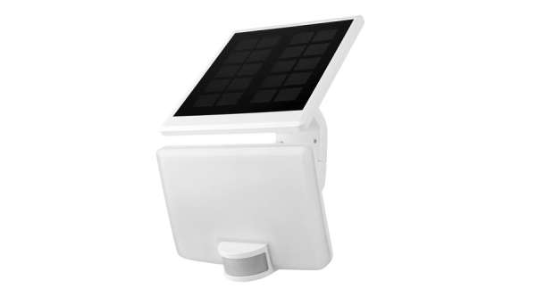 Napelemes LED reflektor mozgásérzékelővel 8W, 800 lm, 4000K, IP54, kültéri lámpa