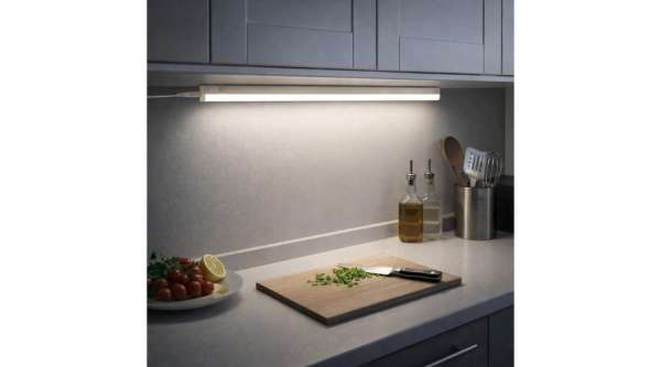 LED pult alá világítás T5 8W, 800 lumen, 4000K, 57cm, összeköthető szekrénylámpa