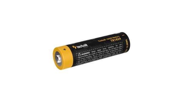 18650 Li-ion akkumulátor 3400 mAh, 3.7V, védett, button top újratölthető elem
