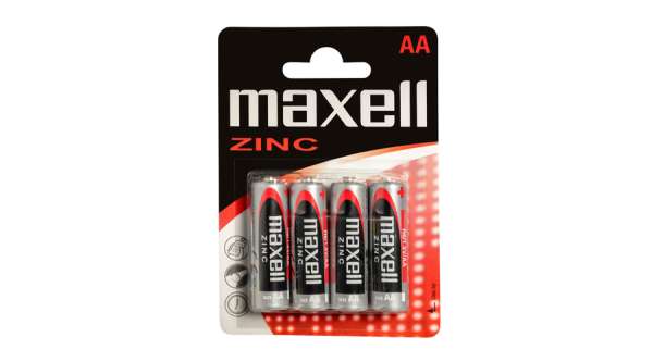 Maxell zinc féltartós AA ceruza Elem R6 B4