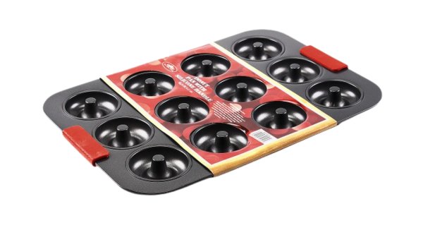 Amerikai Fánk Sütőforma Szilikon Füllel – Könnyű Sütés, Tökéletes Formák