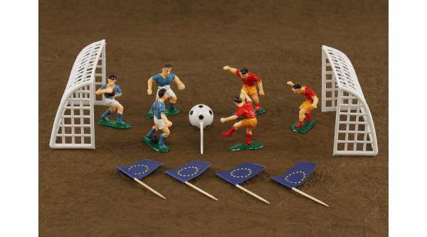 Focis születésnapi tortadekoráció – futballrajongóknak