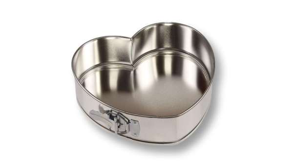 Hagyományos kapcsos szív alakú tortaforma