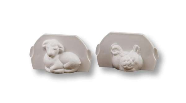 Bárány és tyúk sütemény forma sütés nélküli süteményekhez