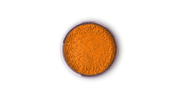 Narancssárga Fractal ételfesték por felületi festéshez E171-mentes