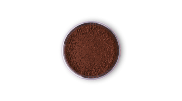 Étcsokoládé barna Fractal ételfesték por felületi festéshez E171-mentes