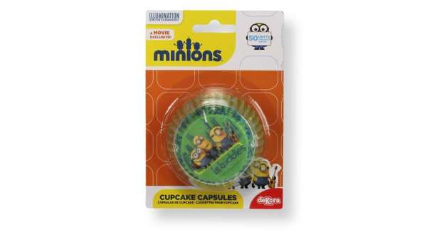 Muffin papír Minions mintás 50 db