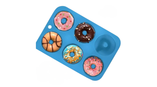 Szilikon fánk sütőforma