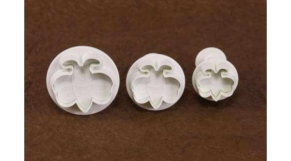 Méhecske fondant kiszúró szett – 3 db formázó