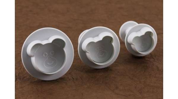 Macifejek Fondant Kiszúró Formák - 2 db, Cukrászati Kiegészítők