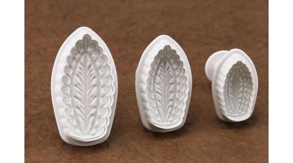 Levél fondant kiszúró – Elegáns tortadíszítéshez