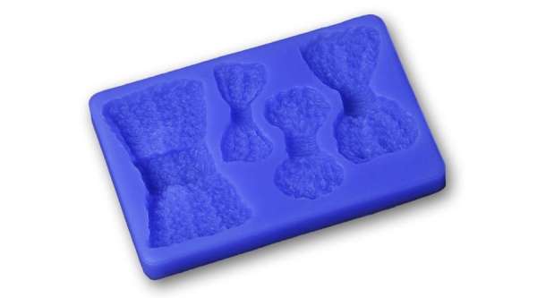 Kötél masnik szilikon fondant forma