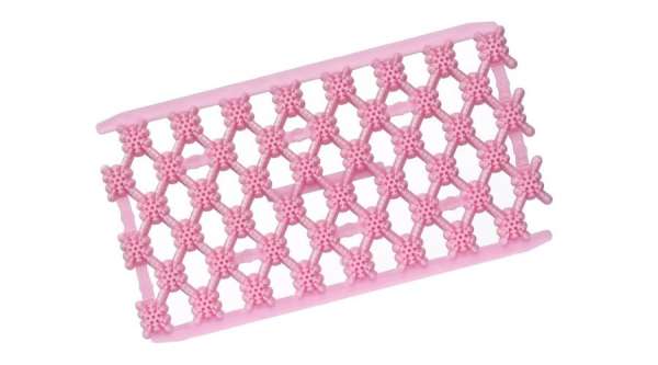 Hópelyhek fondant mintázó rács