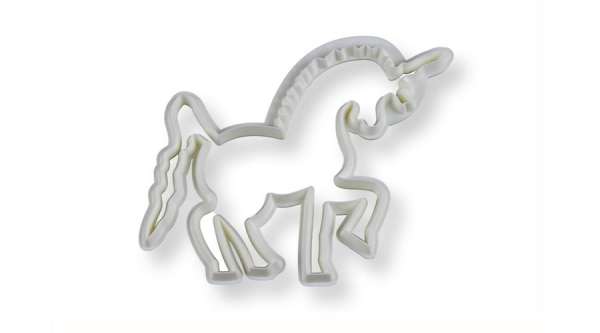 Műanyag unikornis fondant kiszúró