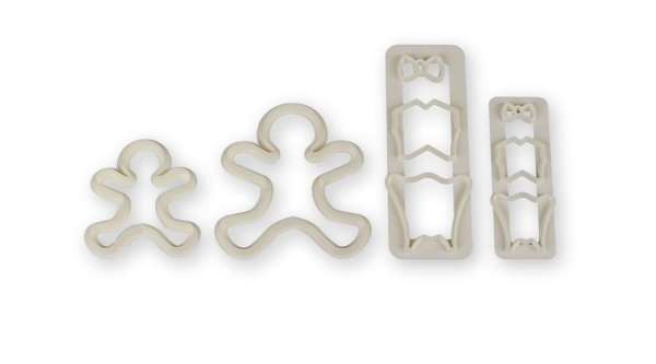 Mézeskalácsember (Mézi) fondant kiszúró készlet