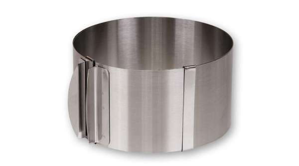 Állítható tortakarika 16-30 cm, 8,5 cm magas