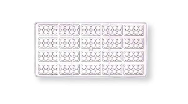 20 adagos Legó kocka alakú polikarbonát bonbon forma