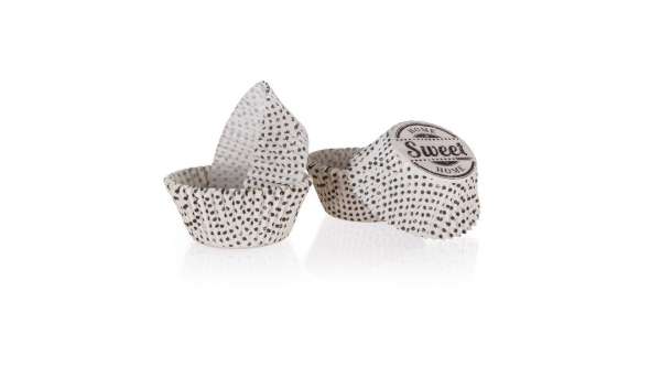 60 db Banquet Sweet Home feliratos muffin papír