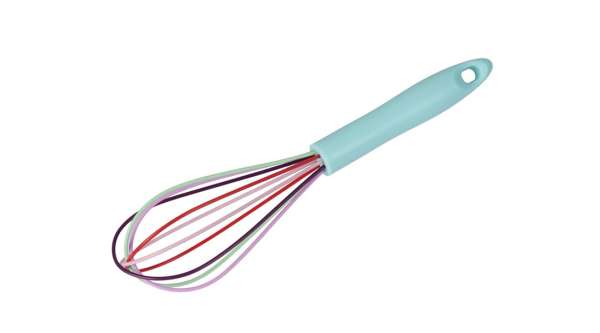 Szilikonos habverő 26 cm – élénk színek, kényelmes használat